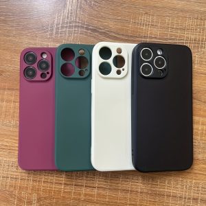 2024 Premium Phone Case for iPhone 15 14 13 11 12 Pro Max 15 Plus TPU Solid Color Fall and Collision Protection Cover